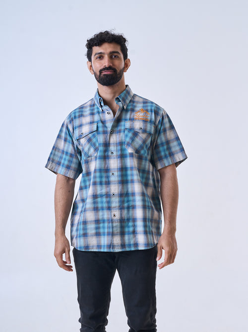 Blue Check Shirt