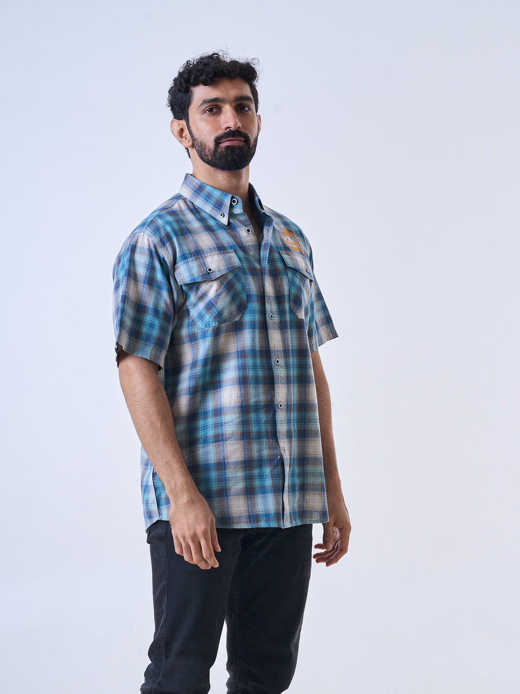 Blue Check Shirt