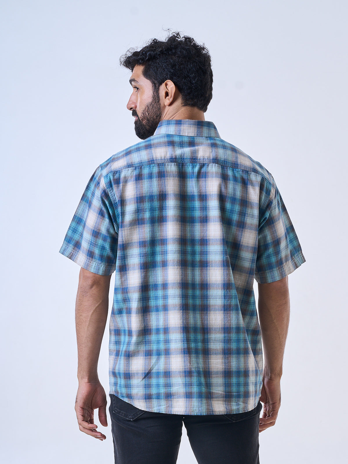 Blue Check Shirt