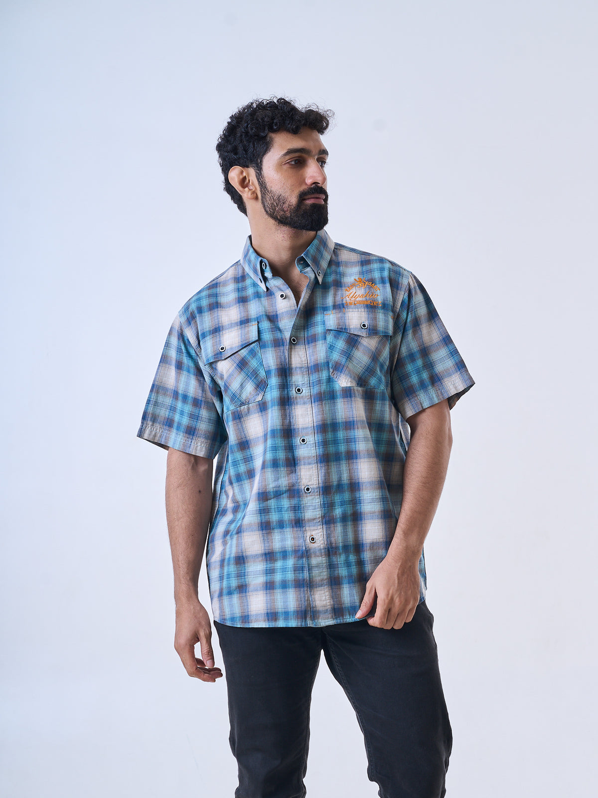 Blue Check Shirt