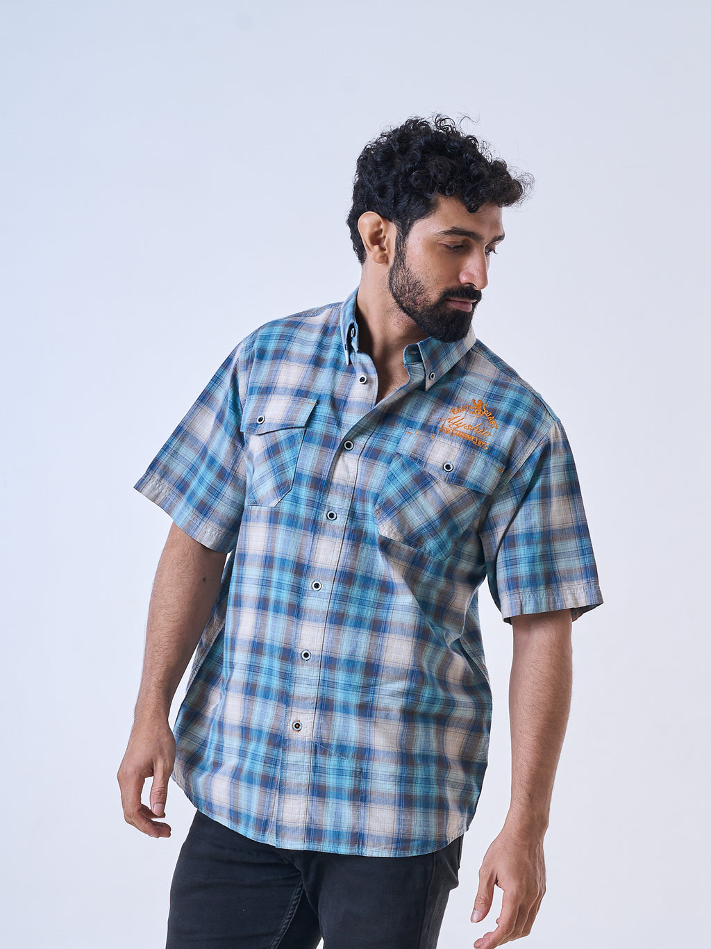 Blue Check Shirt
